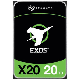 SEAGATE Exos X20 20TB HDD / ST20000NM002D / SAS / 3,5 "/ 7200 rpm / 256MB / 512E/4KN