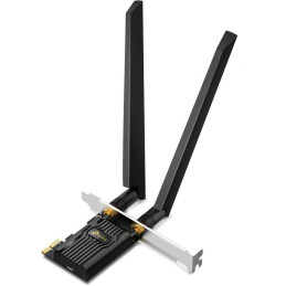 Karta sieciowa TP-Link Archer TXE72E AXE5400 Tri-Band, WiFi 6E, Bluetooth 5.3, 574 Mb/s 2,4 GHz/ 2402 Mb/s 5 GHz/ 2402 6 GHz