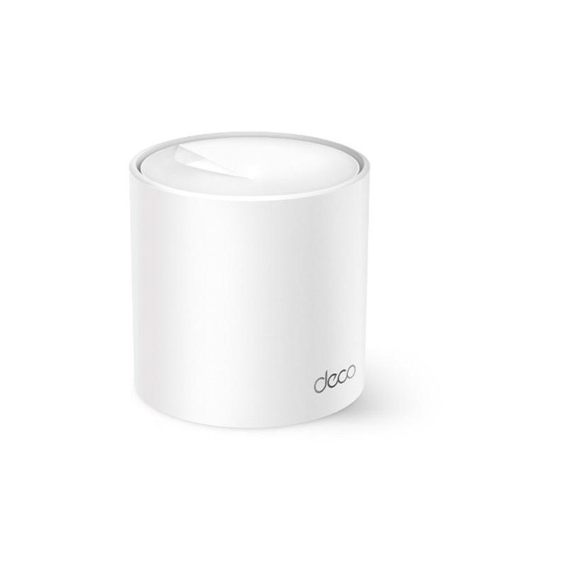 TP-Link Deco X10(1-pack) AX1500 Whole Home Mesh Wi-Fi 6 jednotka, 300 Mbps 2.4GHz + 1201 Mbps 5GHz, 2x GLAN