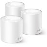 TP-Link Deco X10 (3er-Pack) AX1500 Whole Home Mesh Wi-Fi 6 System, 300 Mbit/s 2,4 GHz + 1201 Mbit/s 5 GHz, 2x GLAN