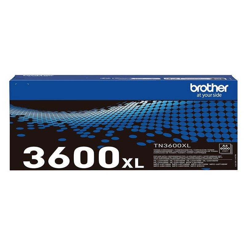 BROTHER toner TN3600XL / pro DCP-L5510DW / 6000 str. / černý