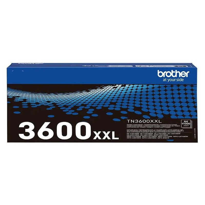 BROTHER Toner TN3600XXL / für DCP-L5510DW / 11000 Seiten / schwarz