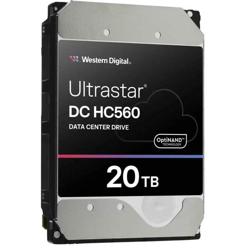 WD Ultrastar DC HC560 20TB / 0F38785 / SATA 6Gb/s / Internal / 3.5" / 7200rpm / 512MB