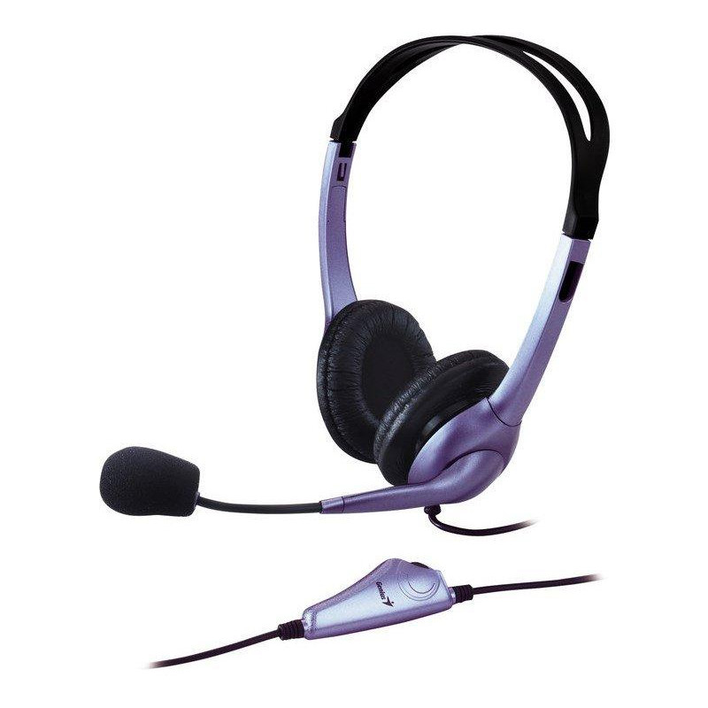 GENIUS headset - HS-04S (sluchátka + mikrofon), single jack