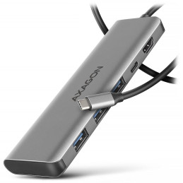 AXAGON multi hub USB-C 5w1 / HMC-5H / USB 3.2 Gen1 / 1x PD 100W / 1xHDMI / 3x USB-A / 100cm