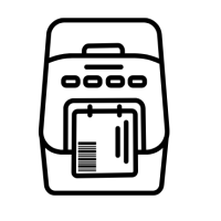 Self-adhesive label printers