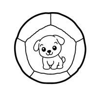 Children's picture balls STAR