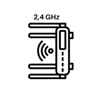 Wielokierunkowa sieć Wi-Fi 2,4 GHz