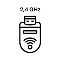 WLAN 2,4 GHz – USB
