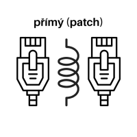 UTP-FTP - priamy (patch)