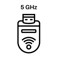 WLAN 5 GHz – USB