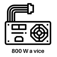 800 W i mocniejsze