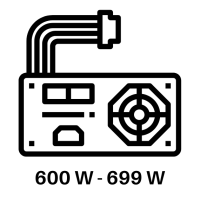 600W - 699W