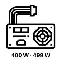 400W - 499W