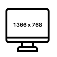 1366x768