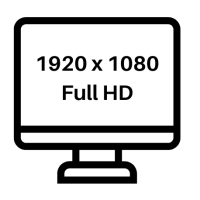 1920 x 1080 (Full HD)